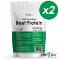 Atletic Food Говяжий протеин 100% Hydrolized Beef Protein (шоколад) - 2000 г (2х1000 г)
